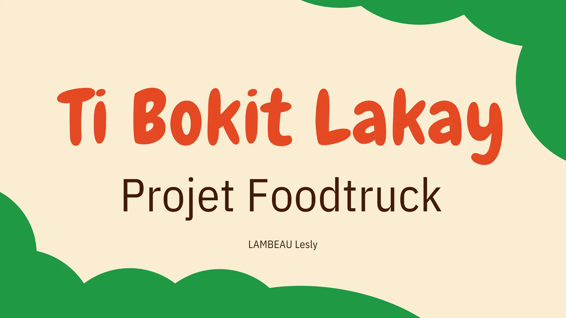 Identité visuelle — Ti Bokit Lakay